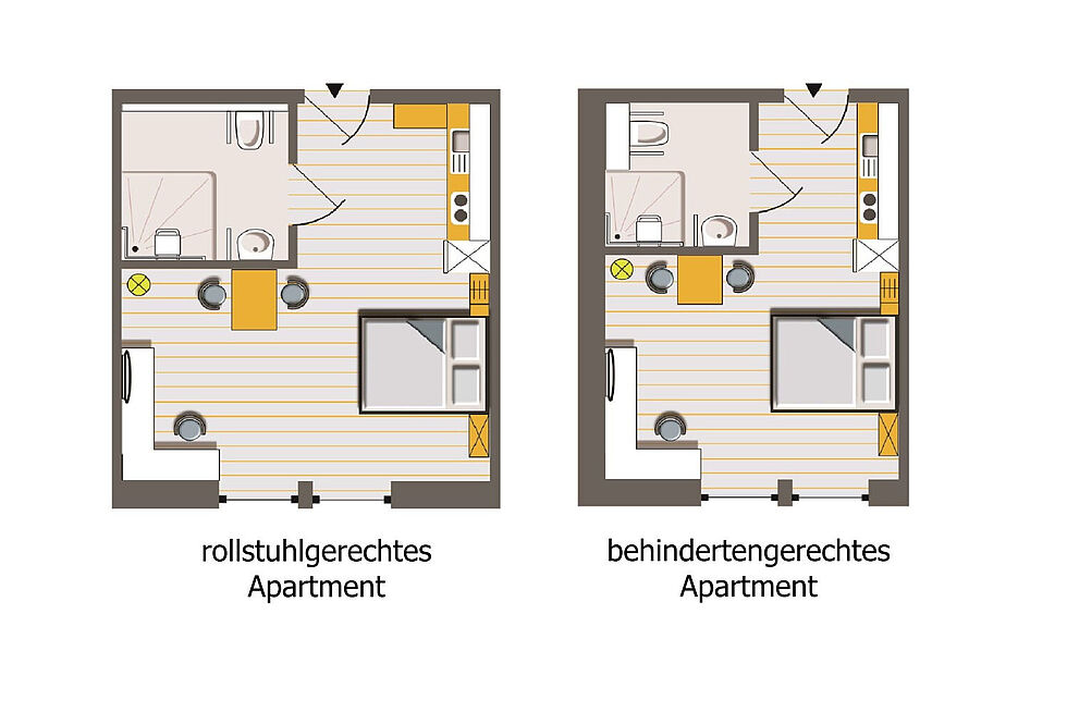 Grundrisszeichnungen der 7THINGS - my favorite apartments