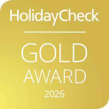HolidayCheck Gold Award 2026