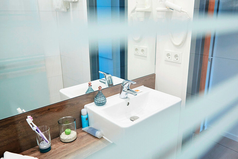 Badezimmer im 7THINGS - my favorite apartment
