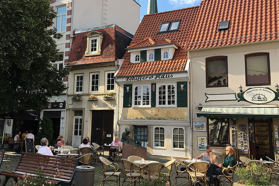 Das Schnoorviertel in Bremen