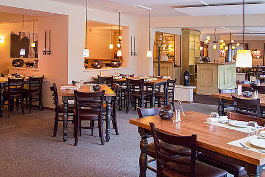 Innenraum eines Restaurants